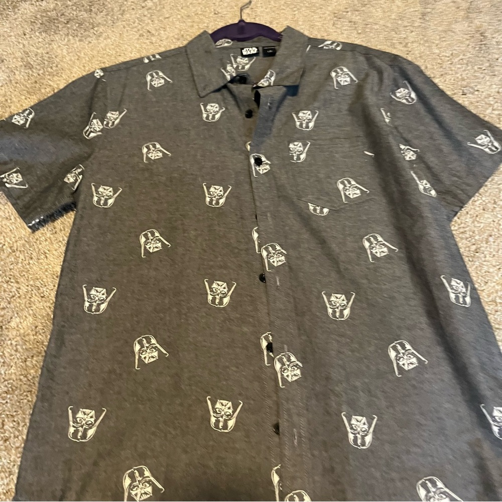 Darth Vader Starwars printed Button up